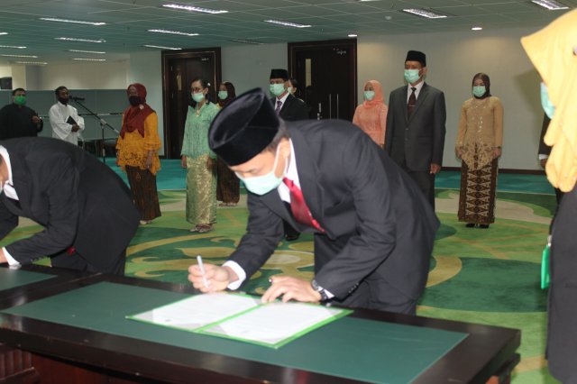 Pelantikan Pejabat Eselon IV 02-07-2020